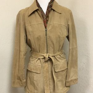 Marcelle Renee Leather Coat